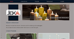 Desktop Screenshot of jeka.com